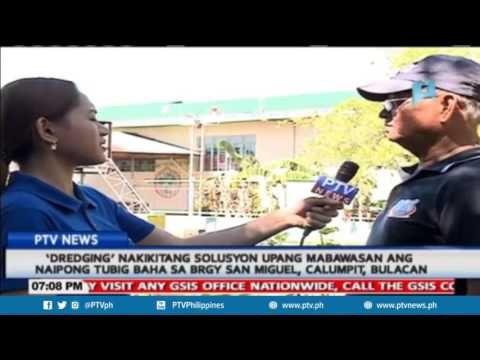 'Dredging,' nakikitang solusyon upang mabawasan ang naipong tubig baha sa brgy. San Miguel, Bulacan