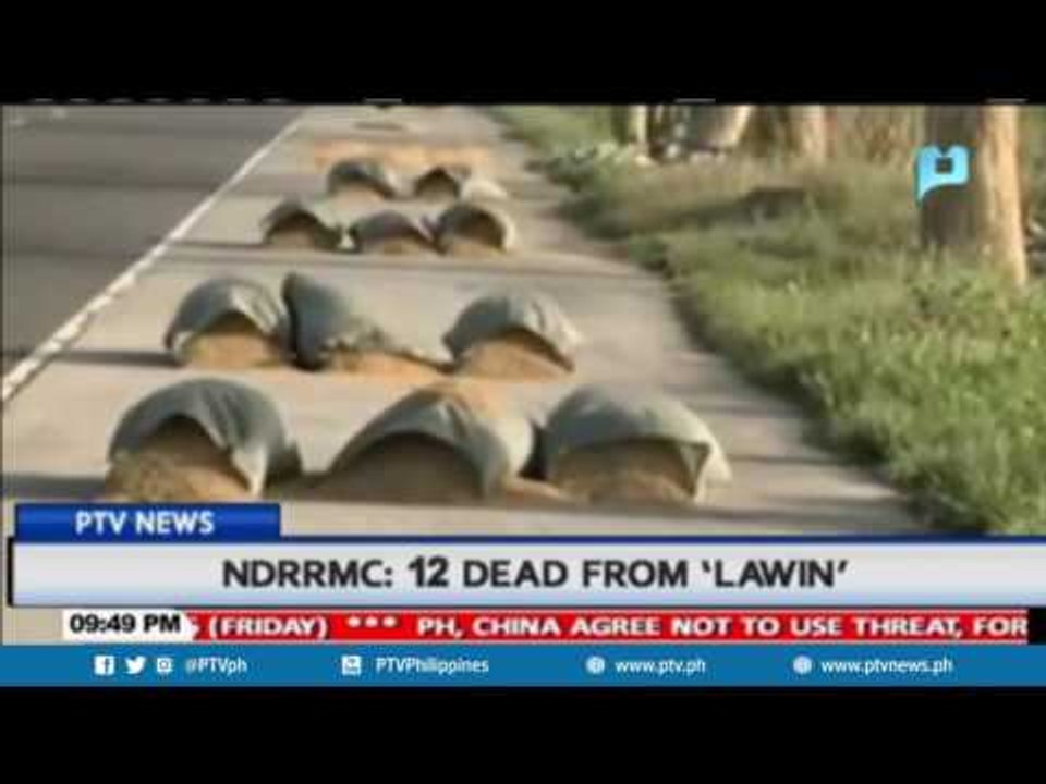 NDRRMC: 12 dead from #LawinPH