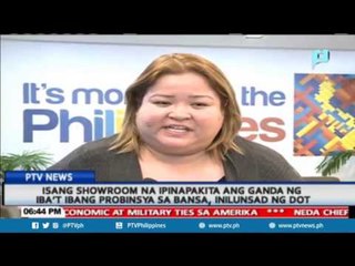 Isang showroom na ipinapakita ang ganda ng iba't ibang probinsya sa bansa, inilunsad ng DOT