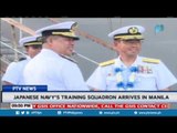 Japanese Navy's training squadron arrives in Manila