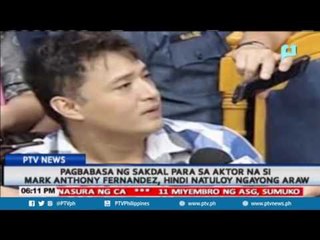 Pagbabasa ng sakdal para sa aktor na si Mark Anthony Fernandez, hindi natuloy ngayong araw