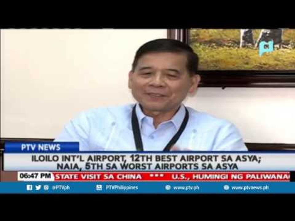 Iloilo Int'l Airport, 12th best airport sa Asya...
