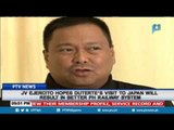JV Ejercito hopes Duterte's visit to Japan will result in better PH  railway system