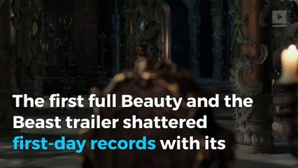 Beauty and the Beast trailer breaks record for most views in 24 hours