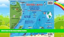 Books to Read  Riviera Maya Mexico Map   Reef Creatures Guide Franko Maps Laminated Fish Card
