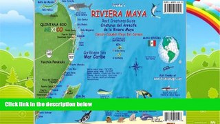 Books to Read  Riviera Maya Mexico Map   Reef Creatures Guide Franko Maps Laminated Fish Card