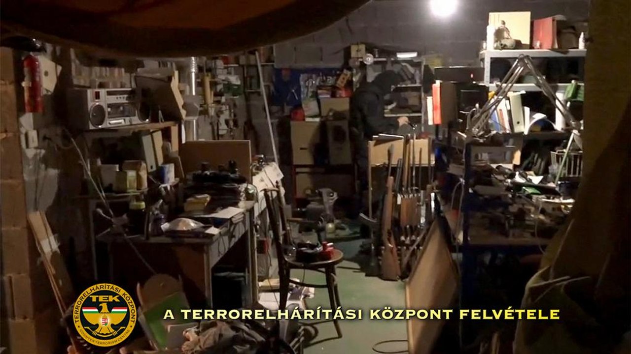 Großeinsatz gegen ungarische Neonazis