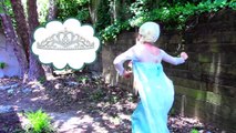 Frozen Elsa & Snow White makeup disaster! Maleficent hypnotizes elsa and snow white