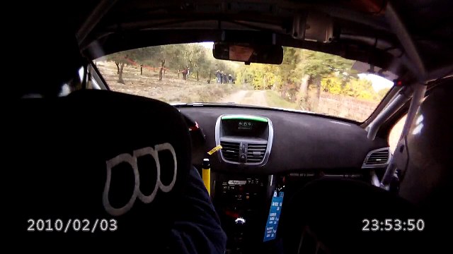 camera embarquée terre du vaucluse 2016 es4 MONNIN JP / CHATELAIN Micka 207 R3T