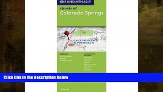 Big Sales  Rand McNally Folded Map: Colorado Springs (Rand McNally Colorado Springs Street Guide: