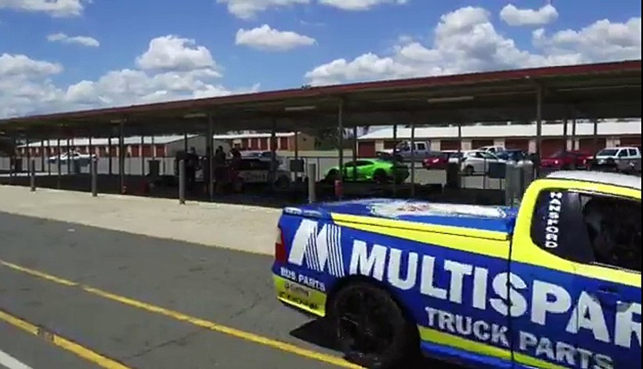 At QLD raceway with Adam Marjoram and Matt Stone racing for testing. Will be live streaming some passenger hot laps late