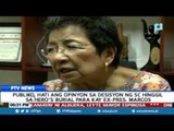 Publiko, hati ang opinyon sa desisyon ng SC hinggil sa Hero's burial para kay ex-President Marcos
