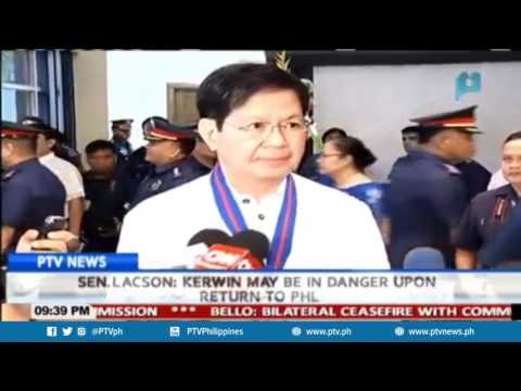 Sen. Lacson: Kerwin Espinosa may be in danger upon return to PHL