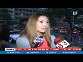 Christmas lights adorn Makati streets