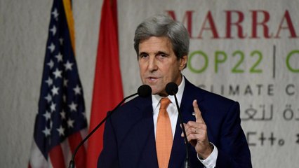 Kerry sugere que Trump não vai fazer marcha atrás no acordo climático de Paris