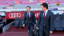 Bartomeu, Mikitani and Arroyo discuss new sponsorship deal