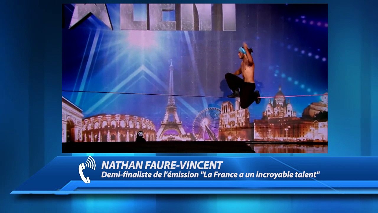 Hautes-Alpes : Le Briançonnais Nathan Faure-Vincent s'est qualifié pour les 1/2 finales de La France a un incroyable talent