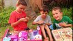 DISNEY SURPRISE TREASURE Scavenger HUNT PLAY KITCHEN Food Toys Giant TOYS HAUL Kids Video