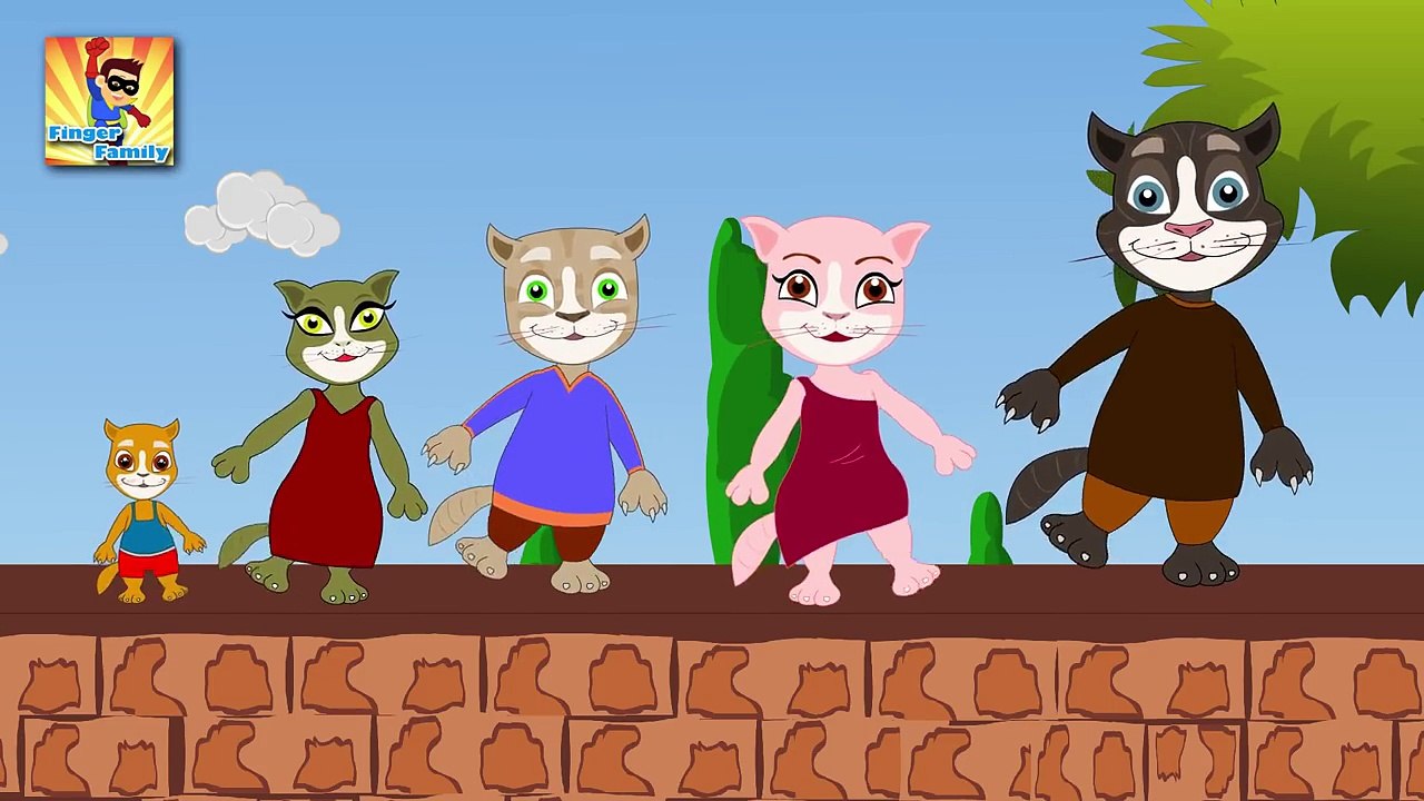 Finger Family Talking Kitty Finger Family | Finger Family Songs | Finger Family Parody