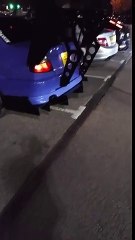 Mitsubishi evo backfire