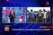 Miraflores: al menos cuatro personas fallecidas por incendio en Larcomar