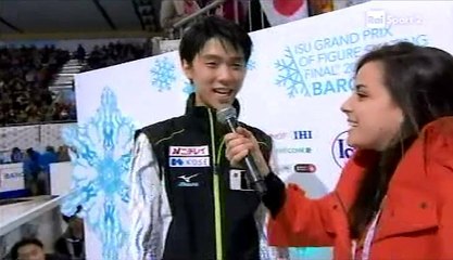 YH - GPF14 - Interview after FS (ITA)