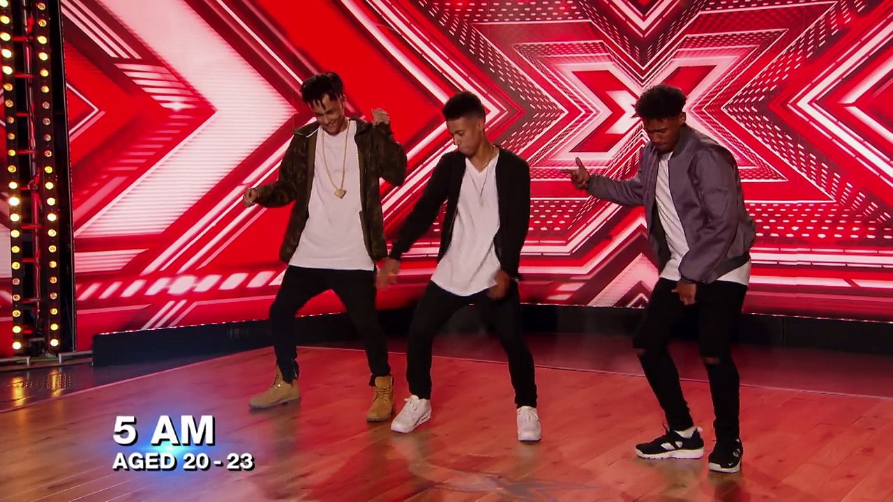 5 AM get the Judges dancing - Auditions Week 3 - The X Factor UK 2016