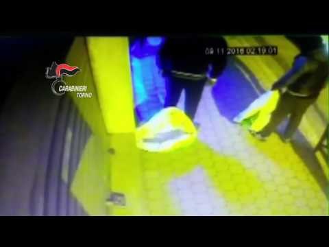 Carmagnola (TO) - Furto in tabaccheria, arrestato il fabbro della banda del flessibile (11.11.16)