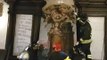 Amatrice (RI) - Terremoto, recupero opere d'arte in chiesa Madonna delle Grazie (12.11.16)