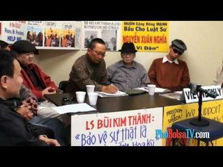 Hội luận về việc bà Bùi Kim Thành bị hành hung tại cuộc biểu tình - Phần 6