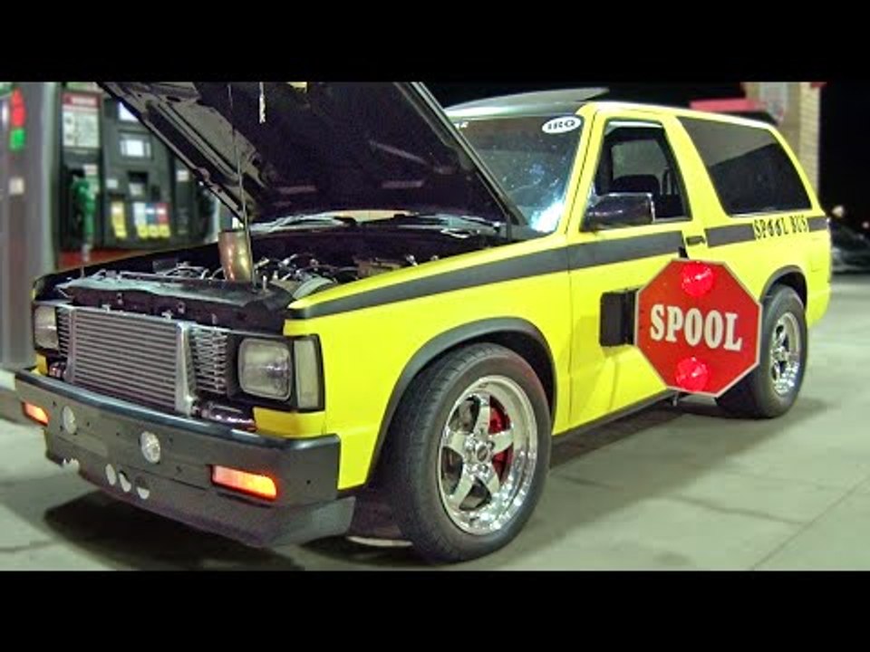 SPOOLBUS Goes Street Racing!