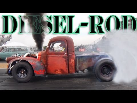 The Diesel-Rod - Turbo Diesel Rat Rod!