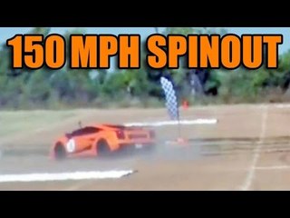 150MPH Spinout - 1750hp TT Lambo!