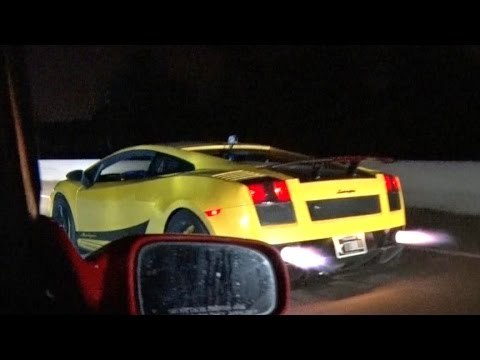 EPIC Street Race BATTLE - 1200hp TT Lambo vs 1200hp Supra!