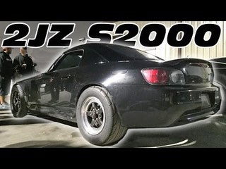 2JZ S2000 on Texas Streets - BOOSTED NIGHTS!