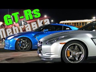 1000+HP GT-R's Battle Nebraska!