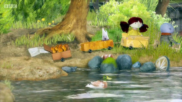 The Adventures of Abney & Teal . s01e11 . The Train . children story cartoon cBeebies