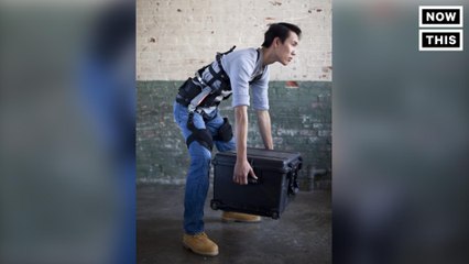 Exoskeleton Helps Everyday Workers