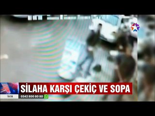 Silahlı Kuyumcu Soyguncularına Çekiç ve Sopa ile direndiler