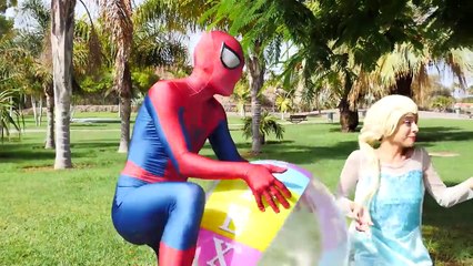 Are Frozen Elsa and Maleficent Kissing w Spiderman Mermaid Baby Anna Pokemon