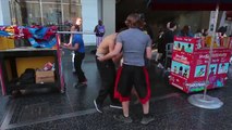 Dude Gets Maced And Starts Screaming After Grabbing Protester’s Trump Sign!