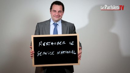 Primaire de la droite, J-F Poisson: « Famille, travail,  patrie et revenu universel »