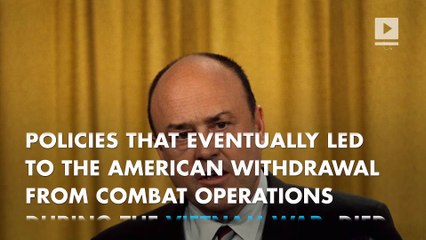 Melvin Laird, defense secretary during Vietnam War, dies at 94