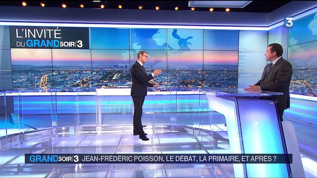 Présidentielle : en pleine interview, Jean-Frédéric Poisson quitte le plateau de France 3