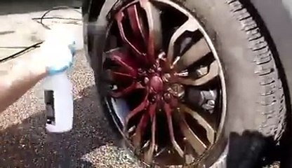Purple Rain Magic Wheel Cleaner