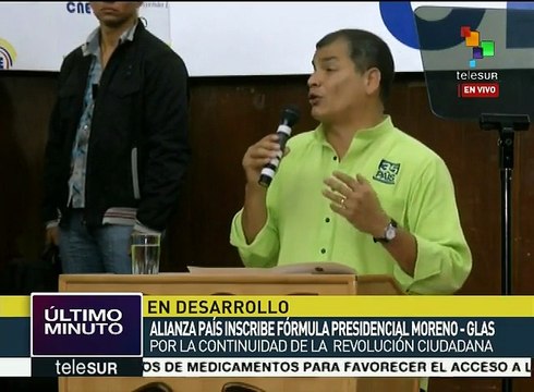Correa: Hemos logrado cerrar las brechas de la desigualdad social