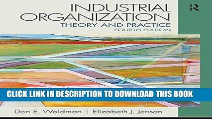 [PDF] Industrial Organization: Theory and Practice, New International Edition (The Pearson Series