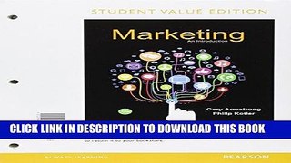 Best Seller Marketing: An Introduction, Student Value Edition Plus MyMarketingLab with Pearson