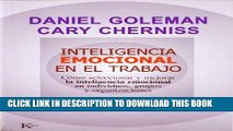 Ebook Inteligencia emocional en el trabajo: CÃ³mo seleccionar y mejorar la inteligencia emocional