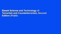 Ebook Science and Technology of Terrorism and Counterterrorism, Second Edition (Public